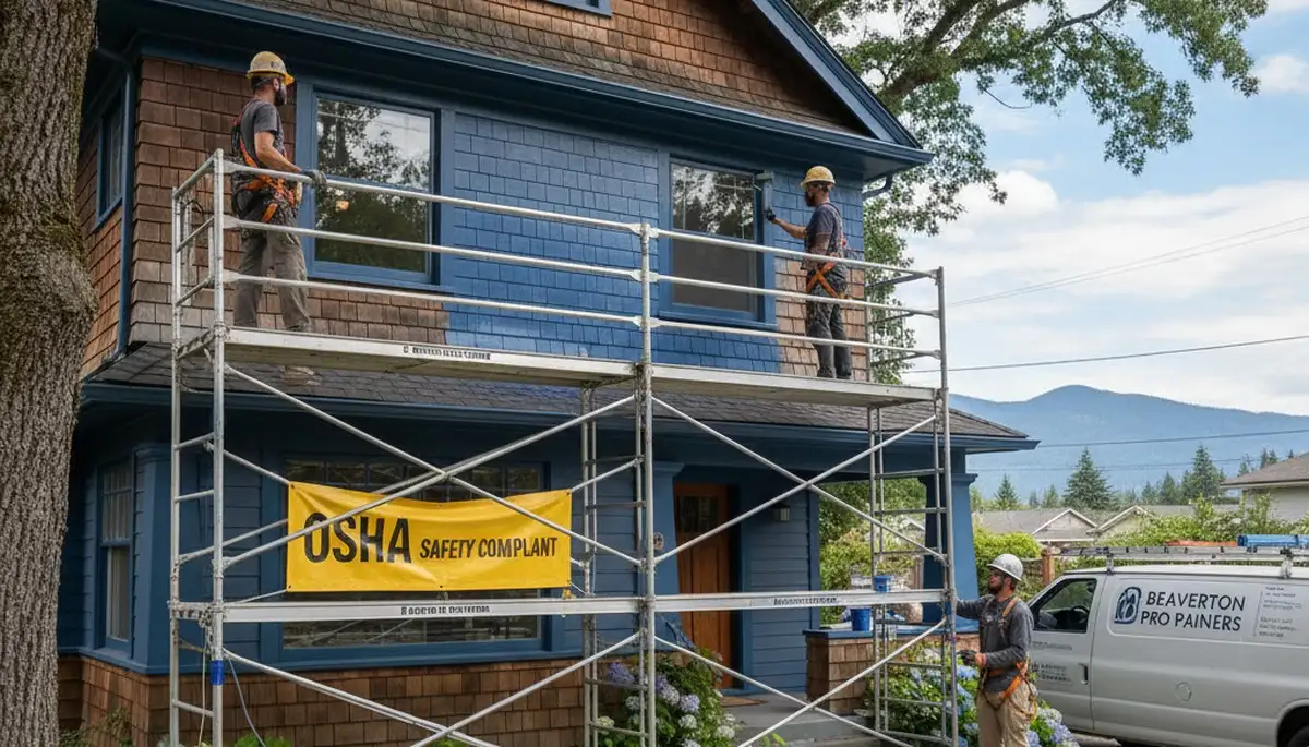 Exterior painting crew serving Portland, OR homes and businesses