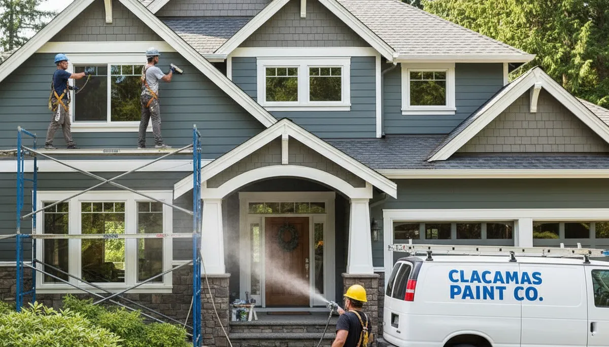 Portland, OR exterior painting service by professional painters for homes and businesses