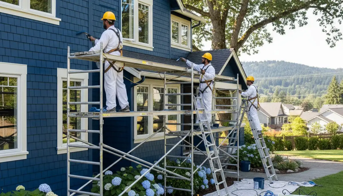 Exterior painting contractor in Portland, OR serving homes and businesses