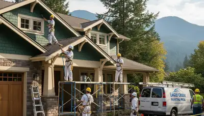 Exterior painting service in Portland, OR for homes and commercial buildings
