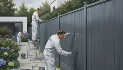 Fence painting service in Portland, OR for weather protection and a fresh wood finish