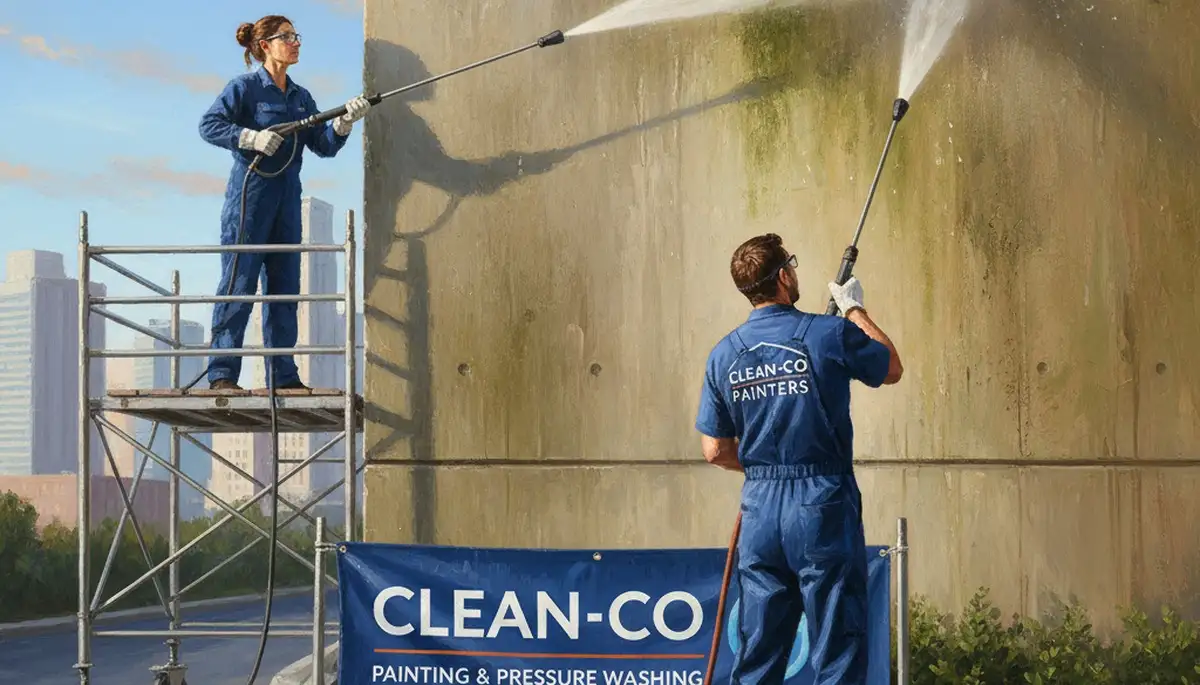 Portland, OR pressure cleaning for siding, concrete, and fences at a home exterior painting service