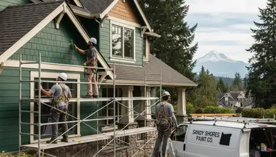 Exterior painting services in Portland, OR for residential and commercial properties