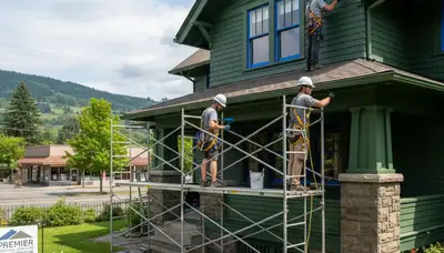Exterior painting crew serving Portland, OR with professional house painting services