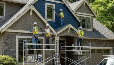 Exterior painting services in Portland, OR for residential and commercial buildings